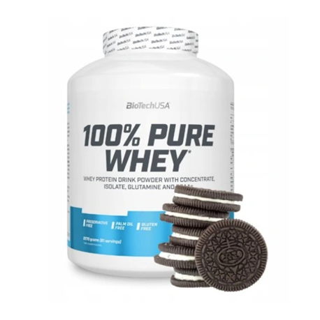 BioTech USA 100% Pure Whey 2270g Black Biscuit