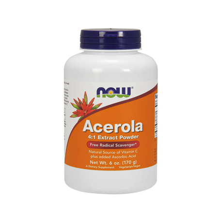 Now Foods Acerola 4:1 Extract Powder (170 g)