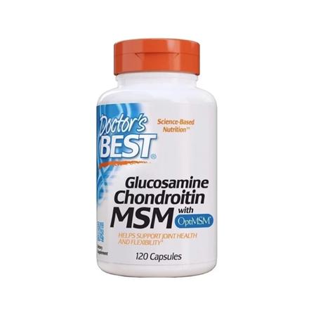 Doctor's Best Glucosamine Chondroitin MSM (120kaps) (1)