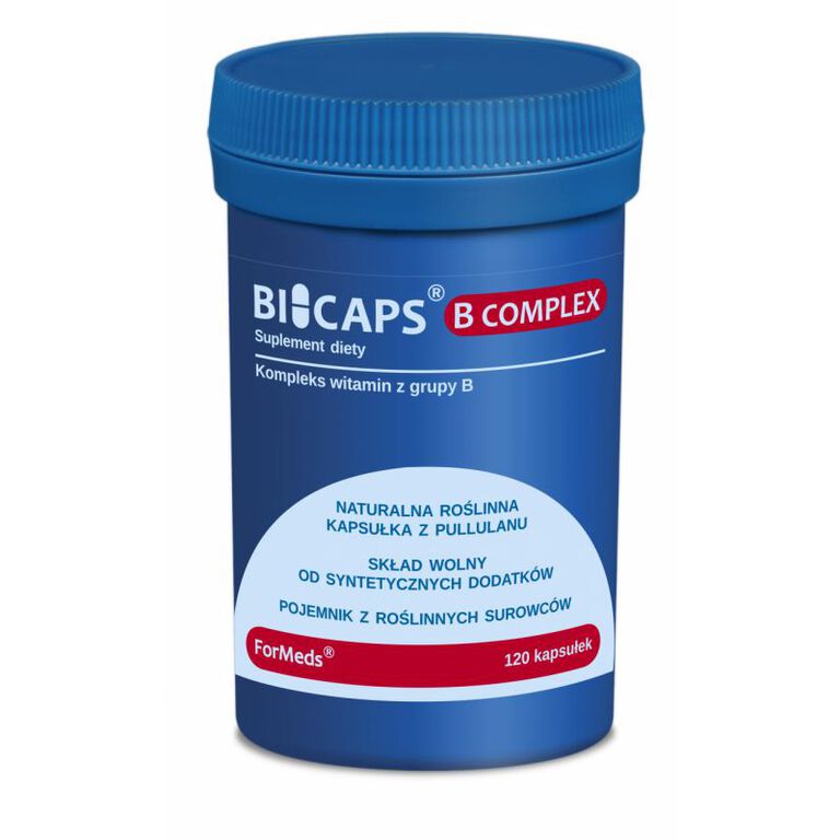 ForMeds Bicaps B Complex - kompleks witamin B (120kaps) (1)