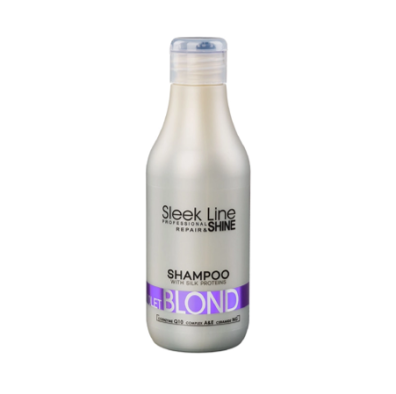 Stapiz Sleek Line VIOLET BLOND Szampon nadający chłodne odcienie (300 ml)