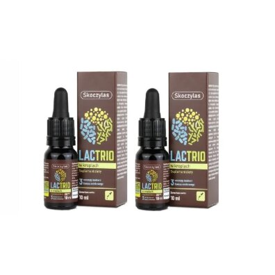 Zestaw Skoczylas LACTRIO w kroplach (10ml) x2