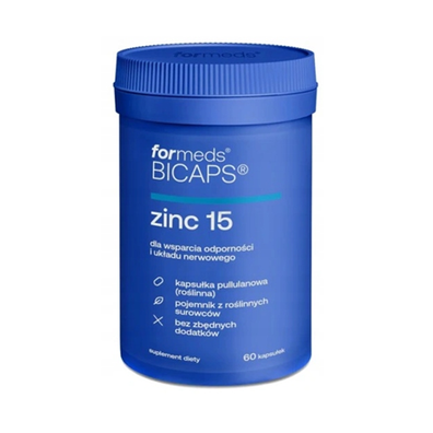 ForMeds Bicaps Zinc 15 Cynk (60kaps)