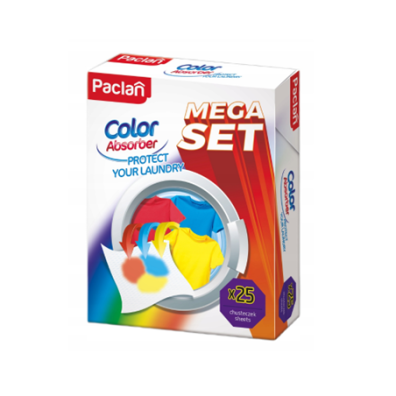 Paclan Color Absorber - chusteczki wyłapujące kolor (25 szt)