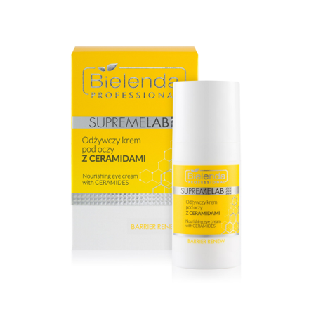 Bielenda Professional SupremeLab Barrier Renew Odżywczy krem pod oczy z Ceramidami (15 ml)