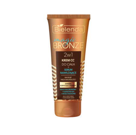Bielenda Magic Bronze Krem CC + Serum nawilżające 2w1 do ciała (150 ml)