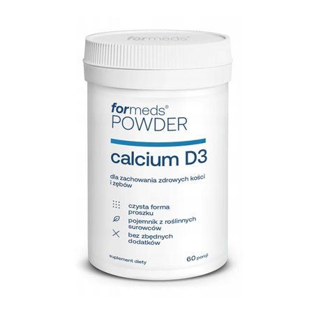 ForMeds Bicaps POWDER Calcium D3 (60 porcji)