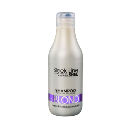 Stapiz Sleek Line VIOLET BLOND Szampon nadający chłodne odcienie (300 ml)