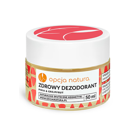 Opcja Natura Zdrowy Dezodorant Pinia & Grejpfrut (50 ml)