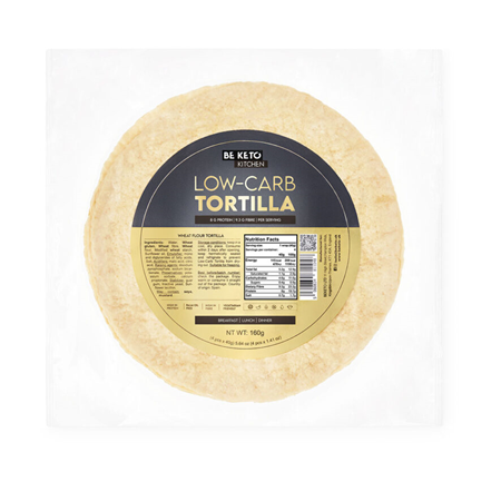 BeKeto Keto Tortilla 4x40g 