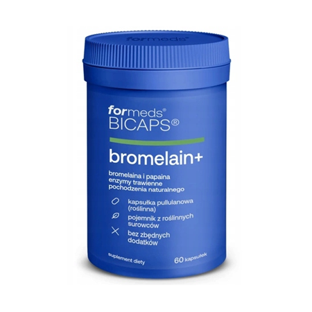ForMeds Bicaps Bromelain+ (60 kaps)