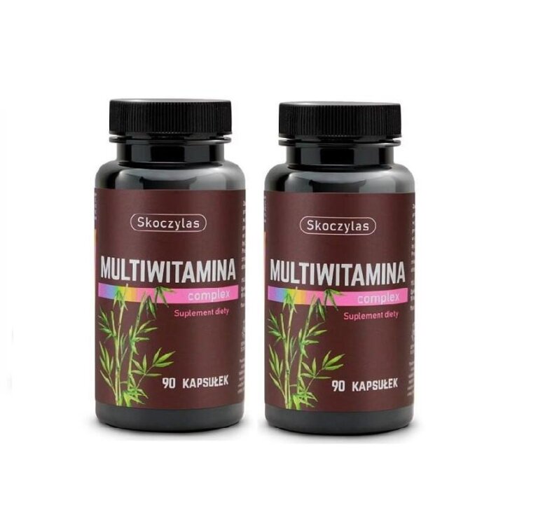 Zestaw Skoczylas Multiwitamina + Krzem + Bor + Jod (90kaps) x2 (1)