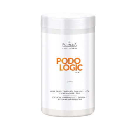 Farmona Professional PODOLOGIC ACID Silnie zmiekczająca sól do kąpieli stóp z kwasami AHA i BHA (1250 g)