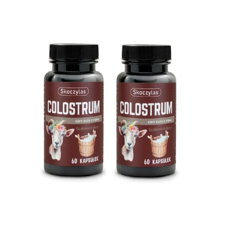 Skoczylas Colostrum siara kozia z pigwą (60kaps) x2