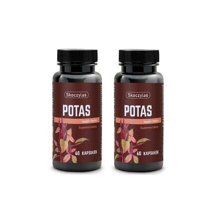 Skoczylas Potas + Wapń + Fosfor (60kaps) x2